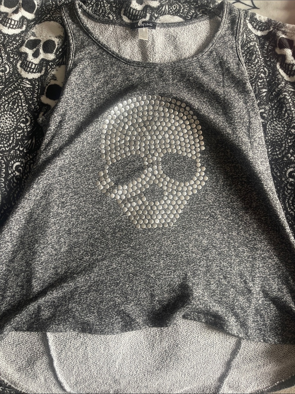 Skull tank top